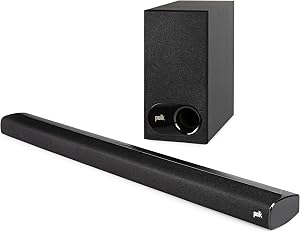 Polk Audio Signa S2 Sound Bar for Smart TV with Subwoofer, Wireless – Exclusive VoiceAdjus