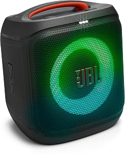 JBL PartyBox Encore Essential 2 - Portable Battery-Powered Party Speaker with AI Sound Boo