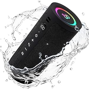BassBloom Roar 3 Portable Bluetooth Speaker,20W Powerful Sound with JIKE Bass,IPX6 Waterpr